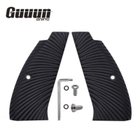 Guuun G10 Grips for CZ-75 Full Size CZ SP-01 Shadow SP01 Grip, Sunburst Texture