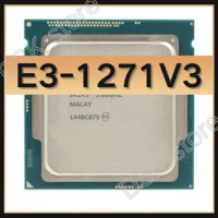 Xeon E3-1271 v3 E3 1271 v3 E3 1271v3 3.6 GHz Quad-Core Eight-Thread CPU Processor L2=1M L3=8M 80W LGA 1150 Intel Xeon E3-