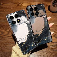 Ốp Mạ Vàng Mực, Dành Cho Redmi K70, Ốp Trong Suốt Mới Dễ Thương K60 Pro, Che Phủ Ống Kính Toàn Bộ Tư