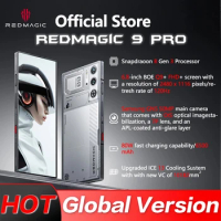 Global Version RedMagic 9 Pro smartphone Gaming Phone Snapdragon 8 Gen 3 6500mAh Battery 80W Fast Charging 5G Esports Phone