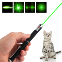 Laser Pointer 4mW High Pointer Laser Meter Pet Cat Toy Light Sight 530Nm 405Nm 650Nm Power Red Dot Office Interactive Laser Pen