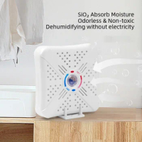 Portable Air Dryer Reusable Moisture Absorbent Dehumidifier Mold Prevention Humidity Dehumidifier for Wardrobe Bedroom