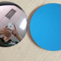 1000pcs per lot round acrylic convex mirror sticker
