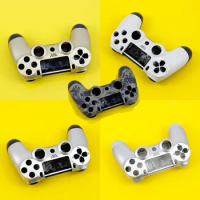 JCD 1pcs Euro Limited Edition Gold Silver Color Shell Housing Case For PS4 Wireless GamePad Controller