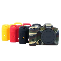 For Canon EOS R7 Digital Camera R7 Silicone Armor Skin Camera Case Body Cover Protector