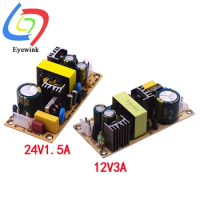 AC-DC 12V 3A 24V 1.5A 12V3A 24V1.5A 36W Switching Power Supply Module Bare Circuit 220V to 12V 24V Board for Replace Repair