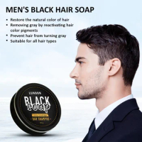 Hair Shampoo Soap Bar Cover Gray Hair Polygonum Multiflorum Dye Canas Dye Shampoo Black Soap White Hair To Black Soap Cover
