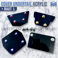 COVER UNDERTAIL TUTUP SPAKBOR BELAKANG KACA AKRILIK R15V3 R15V4 NINJA 250fi NINJA Z250 CBR150R CB150