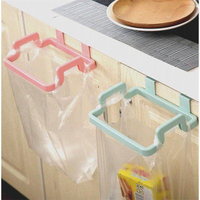 廚房掛式垃圾桶廚柜門毛巾架家用抽屜掛式毛巾架多功能創意垃圾桶