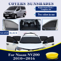 Car Sunshade Cover For Nissan NV200 M20 Evalia Vanette 2010~2016 Sunscreen Window Visor Coverage Curtain Windshields Accessories