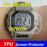 Pelindung Skrin TPU, [3-Pcs], Untuk Jam Tangan WS1600, 1400, LW-204, W-217H, GBD-200, GBX-100, GD-B5