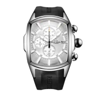 men sport watch,mens waterproof watches reef tiger man luxury chronograph military quartz wristwatch montre homme RGA3069-T
