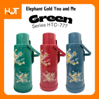You & Me Elephant Gold Termos Kaca 2 Liter | Series HT 777 | Tahan Panas 48 Jam | Kapasitas Besar &