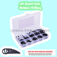 set Karet Seal Rubber O-Ring karet seal sil ukuran kecil besar