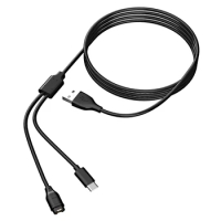 USB Charging Cable Mobile Phone Charging Cable Accessories Parts For Garmin Fenix5 5X 5S 6 6X 7S Charger Vivosport
