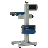 PEKOKO 50W Raycus Fiber Laser Engraving Machine Fiber Laser Marker for SS Plate,SS Sheet