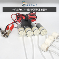 ปั๊มออกซิเจนขนาดเล็กพร้อมปลั๊กไฟแช็ก ปั๊มเสริมออกซิเจน 12v ปั๊มออกซิเจนรถยนต์แบตเตอรี่ DC สำหรับกลาง