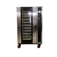 10 Trays Hot Air Circulation Commercial Electric Pizza Baking Oven Bakery Dutch Gas Reflow Combi Cake Pita Bread Toaster Ovens