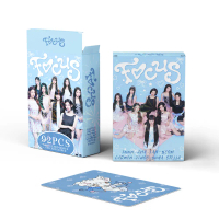 92 tấm thẻ lomo album Hearts2Hearts H2H FOCUS The Chase Sticker xinh đẹt bướm photocard JIWOO CARMEN