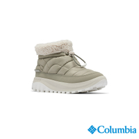 Columbia 哥倫比亞 女款-防潑保暖低筒雪靴-灰綠色 UBL29380GG/IF
