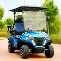 ODM Type Factory New Design 2 4 6 Seater Tour Club Car 4 Wheel Disc Brake Electric Golf Off-Road Vehicle Hunting Car With CE DOT