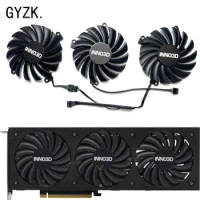 New For INNO3D GeForce RTX 3070ti 8GB X3 OC Black Gold Extreme Edition Graphics Card Replacement Fan CF-12910S