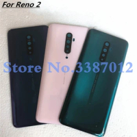 6.5 Inch For Oppo Reno2 Z F Reno 2Z 2F 2 Back Battery Cover Door Housing Case Rear Glass Lens Parts Replacement