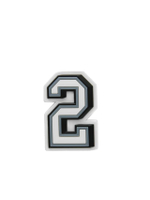 ตัวติดรองเท้า JIBBITZ  JIBBITZ B&W NUMBER 2