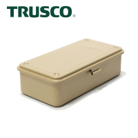 【Trusco】上掀式收納盒-迷霧暖沙色-大(T-190LS)