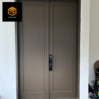 Pintu Rumah Pintu Kupu Tarung Pintu Kayu Jati Solid Pintu Minimalis Pintu Utama Pintu Modern Kusen P