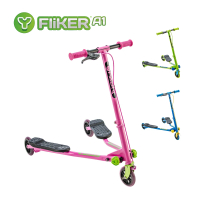 【YVolution 菲樂騎】Fliker A1 Refresh 搖擺車-清新入門款(滑板車 甩尾車 平衝車)