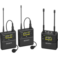 HOT SALES UWP-D27 2-Person Mount Wireless Omni Lavalier Microphone System