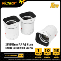 VILTROX LIMITED EDITION 23mm 33mm 56mm F1.4 Fuji X Lens Auto Focus Portrait For Fujifilm X Mount Camera Lens Red White Color