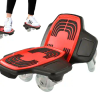 Split Skateboard Portable Roller Cool Skate Deck Drift Free Skate Plates High Rebound PU Wheels Board for Teenager Adult Kids