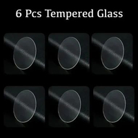 Tempered Glass Smartwatch Aolon Cross Cube - Anti Gores Kaca Pelindung Layar Screen Guard 6 Pcs, Aol