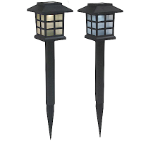 月陽超值2入日式太陽能自動光控LED庭園燈草坪燈插地燈(JP50252)