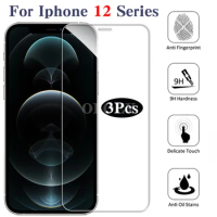 3 Pcs Screen Protector Protection Glass For Apple Iphone12 Pro Smartphones Accessories For Iphone 12pro Max 12 Pro Mini SE 2020