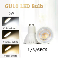 GU10 Bulb Led Spot Light 110V 220V Bombillas Led Spotlight Led Track Lights Bulb GU10 Led Lights Bulb 5W Alogen Lamp for Room