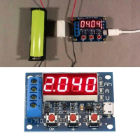 ZHIYU Battery Capacity Meter Discharge Tester 1.5v~12v for 18650 HW-586 Alat Listrik Tester Groundin