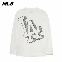 【MLB】背後大Logo長袖T恤 洛杉磯道奇隊(3ATSB0334-07WHS)