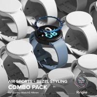 Ringke 三星 Galaxy Watch 5 40mm 44mm Air Sports + Bezel Styling 防護錶環組合(Rearth 手錶保護套)