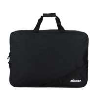 MIKASA 排球袋-6顆裝-側背包 裝備袋 手提包 肩背包 MKAGBGM60BK 黑白