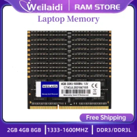10Pcs DDR3 DDR3L 2GB 4GB 8GB Laptop Memoria Ram 1066 1333 1600Mhz PC3 PC3L 12800 10600 8500 204Pin SODIMM Memory RAM