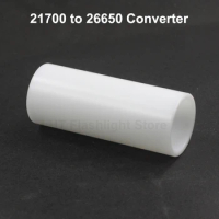 High Quality 21700 to 26650 Battery Converter - White