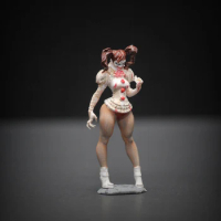 1:64 Scale Joker Figure Girl Model Scene Accessories Character Resin Doll Toy