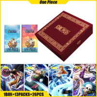 LEKA 1st One Piece Cards Anime Figure Playing Cards Mistery Box Board Games Booster Box Toys Birthday Gifts for Boys and Girls