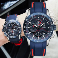 DIVEST Fashion Mens Watches Top Brand Luxury Quartz Waterproof Sport Clock Wristwatch Relogio Masculino Men Watch Silicone Strap