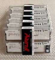 金士頓DDR5 全新32G 6000  臺式機內存 全兼容五代內存白色馬甲【北歐居家生活】