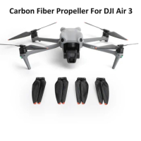 Carbon Fiber Propeller For DJI Air 3 Hard Durable Lightweight Propellers Foldable Props For DJI Air 3 Drone Accessories