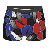 France Vintage Soccer Team France Futbol Flag of France Underpants Homme Panties Male Underwear Ventilate